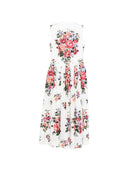 Dolce & Gabbana Flower Print Long Dress
