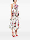 Dolce & Gabbana Flower Print Long Dress