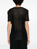 Ermanno Scervino Camiseta Bordada