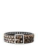 Golden Goose Leo Studded Leather Belt