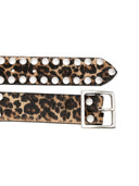 Golden Goose Leo Studded Leather Belt