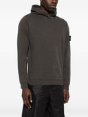 Stone Island Logo Cotton Hoodie