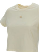 Baumwoll-T-Shirt mit Logo von Maison Kitsune