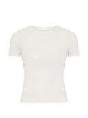 Marine Serre Logo Cotton T Shirt