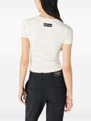 Marine Serre Logo Cotton T Shirt