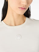 Marine Serre Logo Cotton T Shirt