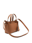 Fabiana Filippi Leahter Tote Bag
