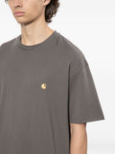 Carhartt Wip Main Logo Cotton Polo Shirt