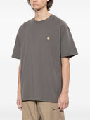 Carhartt Wip Main Logo Cotton Polo Shirt