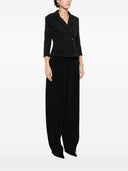 Elisabetta Franchi Zweireihige Jacke mit Gürtel