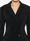 Elisabetta Franchi Zweireihige Jacke mit Gürtel