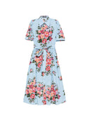 Dolce & Gabbana Flower Print Midi Dress