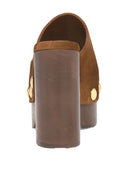 Gianvito Rossi Suede Leather Wedge Sandals