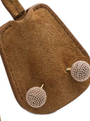Fabiana Filippi Suede Leather Hobo Bag