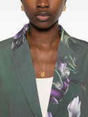 Sissiottostyle Printed Single Breasted Blazer Jacket