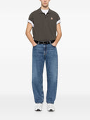 Maison Kitsune' Dreaming Fox Cotton Polo Shirt
