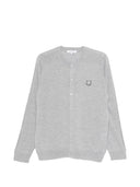 Maison Kitsune' Fox Head Woll-Cardigan