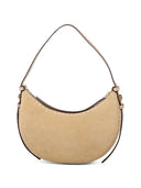 Tory Burch Romy Half Moon Leather Shoulder Bag