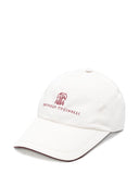 Brunello Cucinelli Logo-Baseballkappe