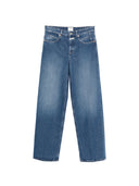 Geschlossene Jeans aus Denim-Baumwolle