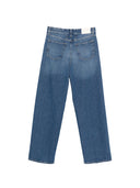 Geschlossene Jeans aus Denim-Baumwolle