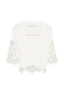 Ermanno Scervino bestickter Baumwoll-Cardigan