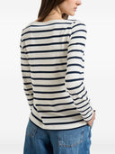 Semicouture Carmelita Striped Cotton Sweater