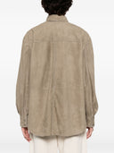 Brunello Cucinelli Lederhemd