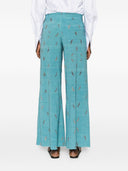 Pierre Louis Mascia Printed Silk Trousers
