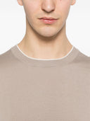 Brunello Cucinelli Gestricktes Baumwoll-T-Shirt