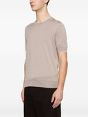 Brunello Cucinelli Gestricktes Baumwoll-T-Shirt
