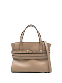 Kleine Lederhandtasche „Tie Me“ von Moschino