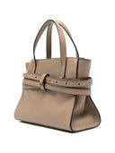 Kleine Lederhandtasche „Tie Me“ von Moschino