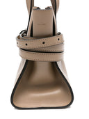 Kleine Lederhandtasche „Tie Me“ von Moschino