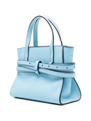 Moschino Tie Me Small Leather Handbag