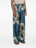 Bedruckte Seidenhose von Brunello Cucinelli