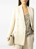 Brunello Cucinelli Linen Double Breasted Jacket