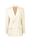 Brunello Cucinelli Linen Double Breasted Jacket