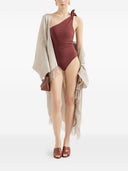 Brunello Cucinelli One-Shoulder-Badeanzug