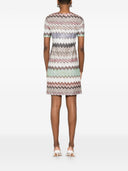 Missoni Robe Courte Zig Zag