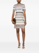 Missoni Robe Courte Zig Zag