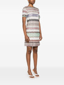 Missoni Robe Courte Zig Zag