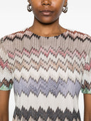 Missoni Robe Courte Zig Zag