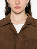 Parosh Suede Leather Jacket