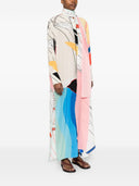 F.R.S . Printed Silk Dress