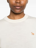 Maison Kitsune‘ Baby Fox Wollpullover mit Rundhalsausschnitt