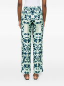F.R.S . Printed Silk Trousers