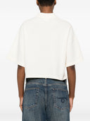 Übergroßes Baumwoll-Poloshirt von Maison Kitsune