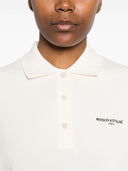 Übergroßes Baumwoll-Poloshirt von Maison Kitsune