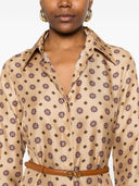 Alberto Biani Silk Chemisier Klänning